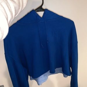 Cropped urban outfitters hoodie